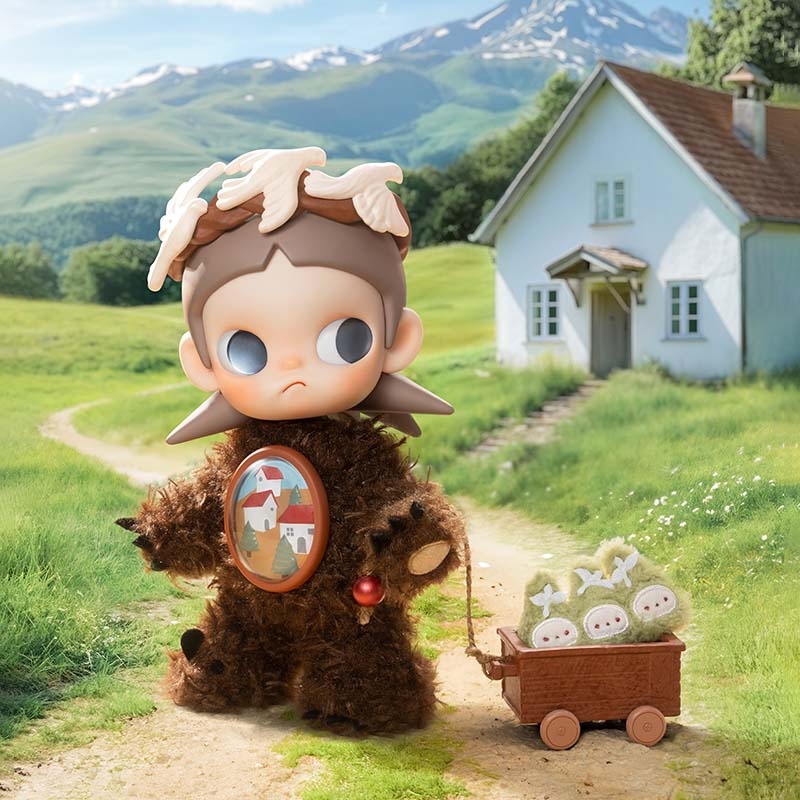 POPMART泡泡玛特新品Zsiga姜饼人向往之处嘎子姐1/8可动人偶公仔