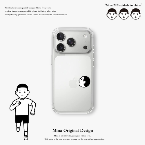 noritake极简小人iphone手机壳