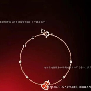 新款精工版本麒麟葫芦手链女式中国风轻奢如意锁白贝母玛瑙手链