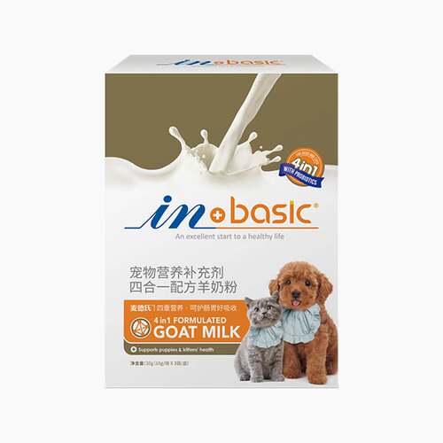 麦德氏 IN-Basic 四合一配方宠物羊奶粉 30g  温和补钙 犬猫通用
