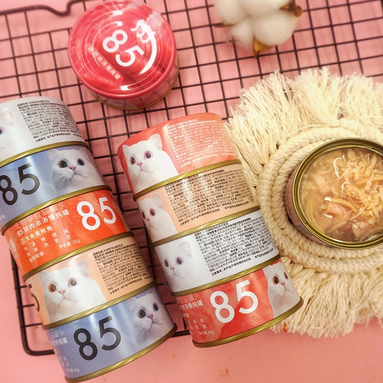 尾巴生活85度猫罐头猫条猫咪零食高汤罐泌尿营养主食罐鸡肉金枪鱼,宠物/宠物食品及用品,猫零食罐,淘宝优惠券,粉丝福利购,淘宝优惠卷