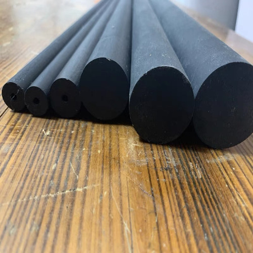 进口黑色云母棒料耐高温800-1000度隔热棒材硬质耐热圆棒可加工