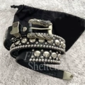 Black Round Rivet Set