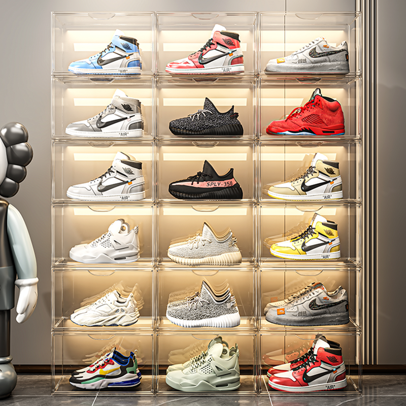 篮球运动鞋鞋盒收纳鞋盒收纳aj
