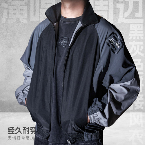 Evolution官方正品周边拼接风衣