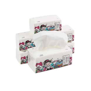 【网易严选】谷风一木3层软抽面巾纸强力吸水柔韧绵实餐巾纸6包