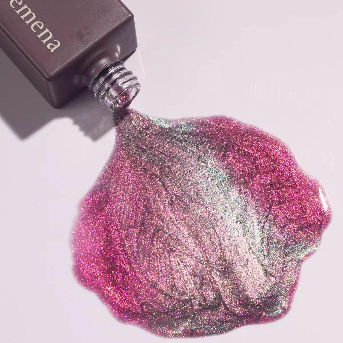 日本小布pregel emena高亮陨石玻璃珠美甲猫眼胶超闪人气甲油胶