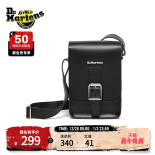 Dr.Martens马丁博士Box 邮差包光面单肩斜挎包 Crossbody英伦秋季