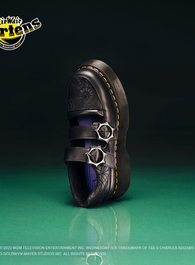 Dr.Martens马丁博士Buzz MJ Wednesday休闲通勤软皮皮鞋玛丽珍鞋