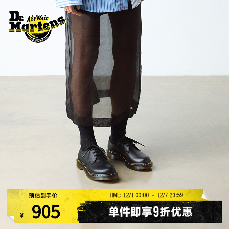 Dr.Martens马丁3孔马丁单鞋