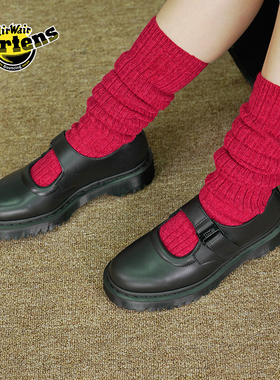 Dr.Martens马丁博士Indica II Bex Mono女新品小厚底皮鞋玛丽珍鞋