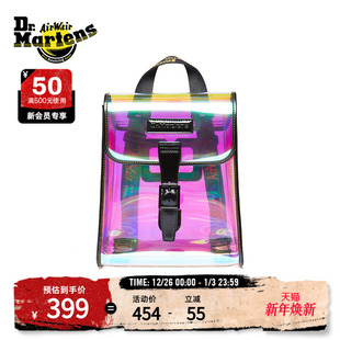 镭射透明色双肩包 时尚 Dr.Martens马丁博士Mini Backpack男女秋季