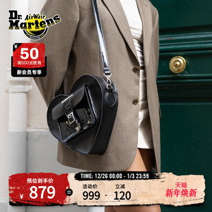 Dr.Martens马丁博士Heart Backpack秋可爱风心形造型光面皮双肩包