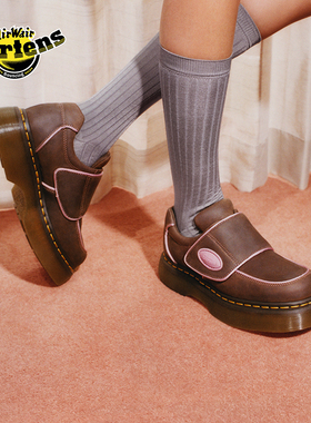 Dr.Martens马丁博士Buzz Strap女2026新款搭扣小个子增高厚底单鞋