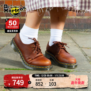 舒适软皮女单鞋 爆款 Ambassador英伦新款 Dr.Martens马丁博士1461