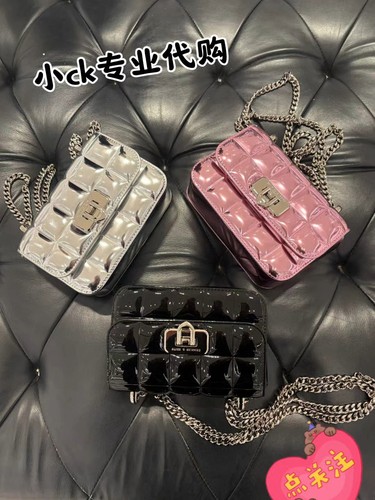 CHARLES&KEITH24秋冬新款小CK2-80681154链条单肩斜挎果冻包女包