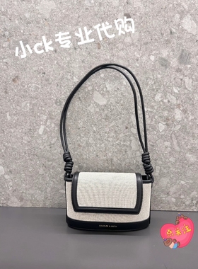 CHARLES&KEITH 新款小CK2-20271345-1翻盖包手提包单肩斜挎包女包