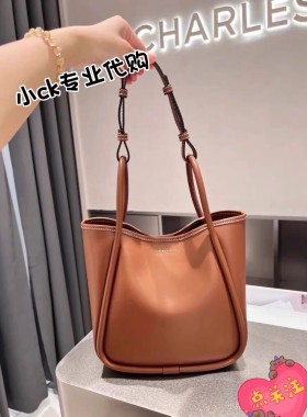 CHARLES&KEITH25夏新品CK2-30782647大容量单肩托特包子母包女包