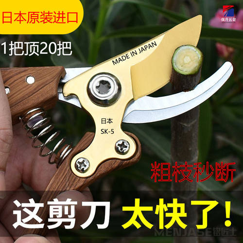 新款新款修枝剪原装SK5园林剪子强力大号省力果树园艺修花卉剪刀