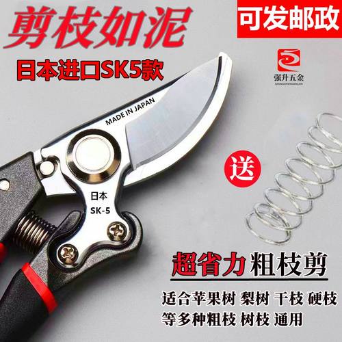 原装日本SK5大剪子大号强力修枝剪贵的剪树枝剪子花木园艺剪