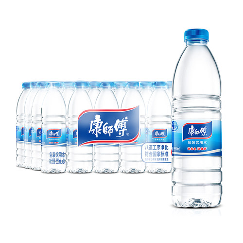 康师傅饮用水整箱12瓶