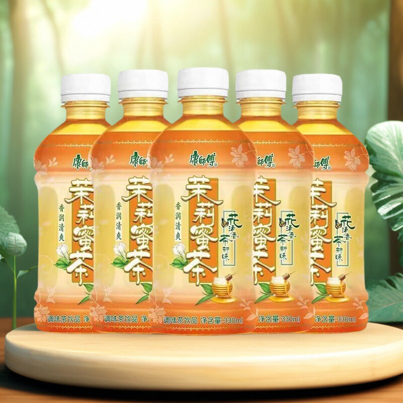 康师傅茉莉蜜茶330ml瓶茶饮料饮品夏季囤货促销装茶蜂蜜水办公