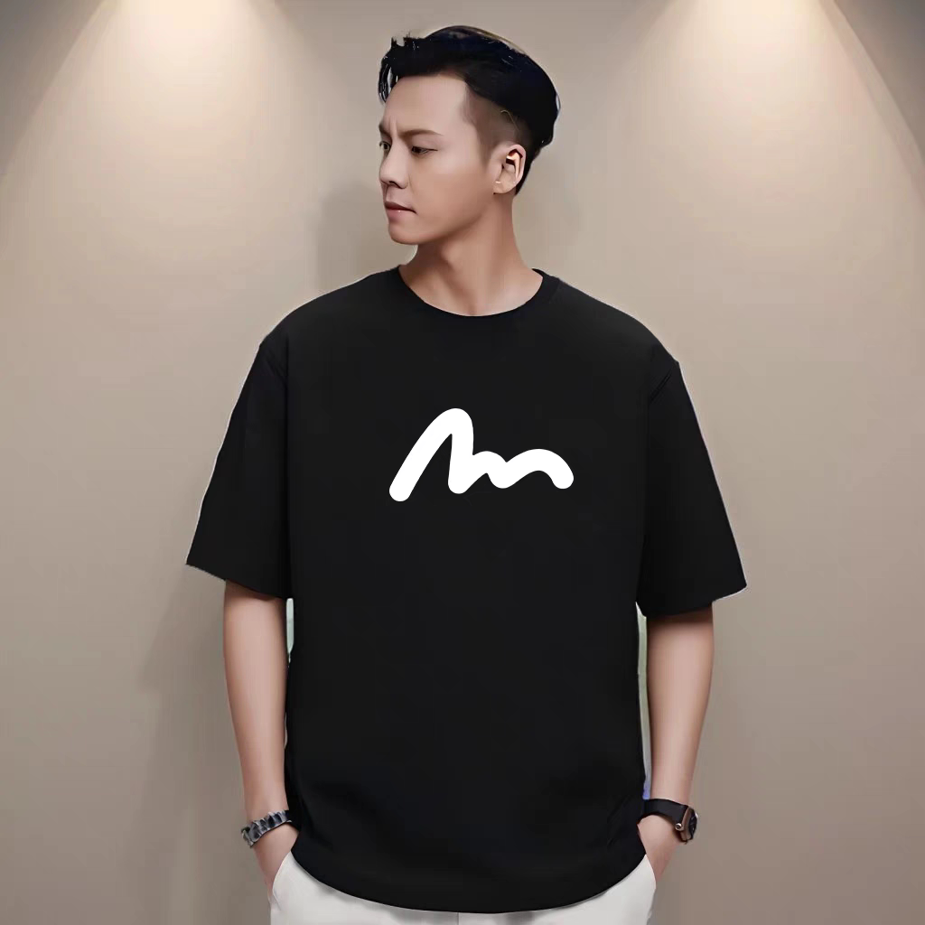 夏季新款潮牌余文乐短袖t恤男 纯棉大码宽松黑色流行半袖休闲体恤
