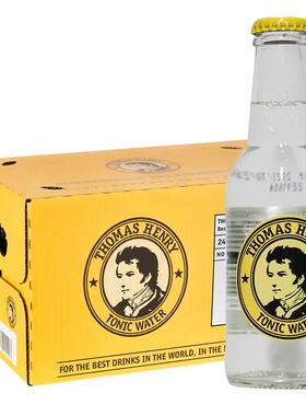 德国进口Thomas Henry Tonic托马斯亨利汤力水调金汤力200ml*6瓶
