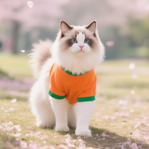 厂家直销新款春秋狗狗衣服T恤有袖透气舒适潮牌猫狗短袖宠物