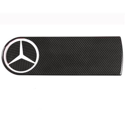 适用19-20年奔驰G级g500/G63真碳纤维后备胎车标装饰贴件改装汽配