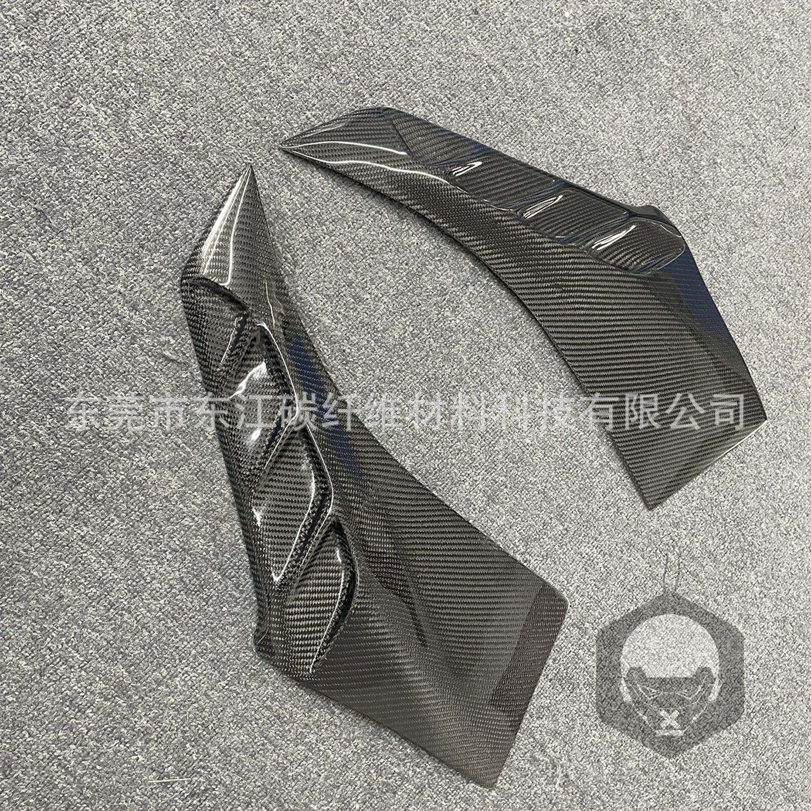 适用于BMW宝马X6G06真碳纤维叶子板侧标扰流贴汽车外饰改装配件