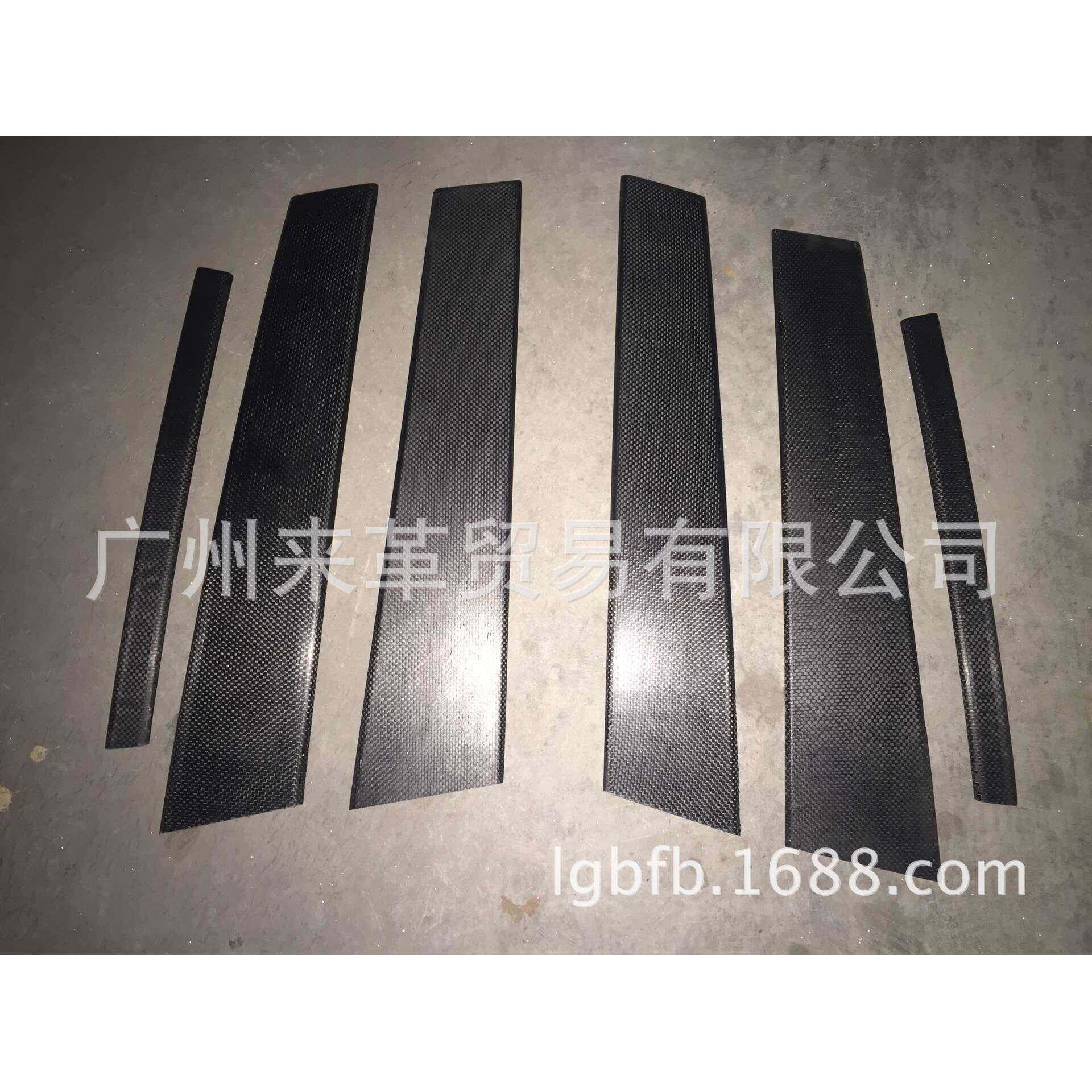适用宝马F30改装 碳纤维 bc柱3系320li f18 f30 碳纤中立柱装饰贴
