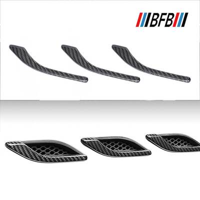 适用于玛莎吉博力碳纤维叶子板风口改装 Ghibli翼子板散气侧风口