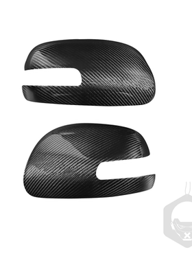 适用丰田锐志rumion凯美瑞真碳纤维后视镜倒车镜装饰贴件改装汽配