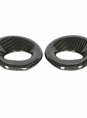 适用2019-IN年的丰田SUPRA A90 A91 牛魔王内饰干碳纤维音响套圈