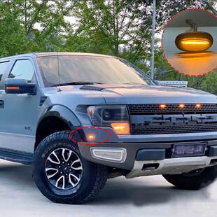 适用09 SVT小灯 14年福特猛禽F150轮眉灯示宽灯LED行车灯raptor