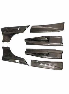 适用2013-2018年的迈凯伦650S MP4 675LT款碳纤维侧裙 裙边侧踏板