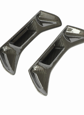 适用2019-IN年的丰田SUPRA A90 A91 牛魔王座椅靠背2件真干碳纤维