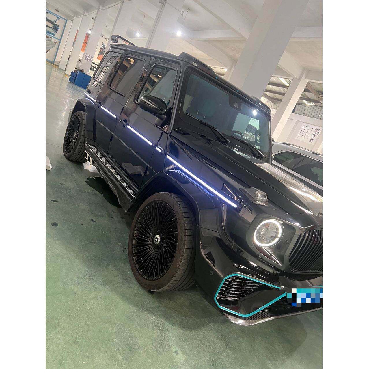 适用于新款奔驰G级w464g500g550g350g400g63改装迈巴赫g900包围