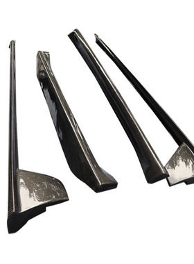 适用2019-IN年之间的保时捷911/992 泰赫亚特款碳纤维侧裙 裙边