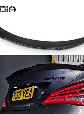 适用于奔驰CLA W117 FD款碳纤维尾翼 扰流板出口品质