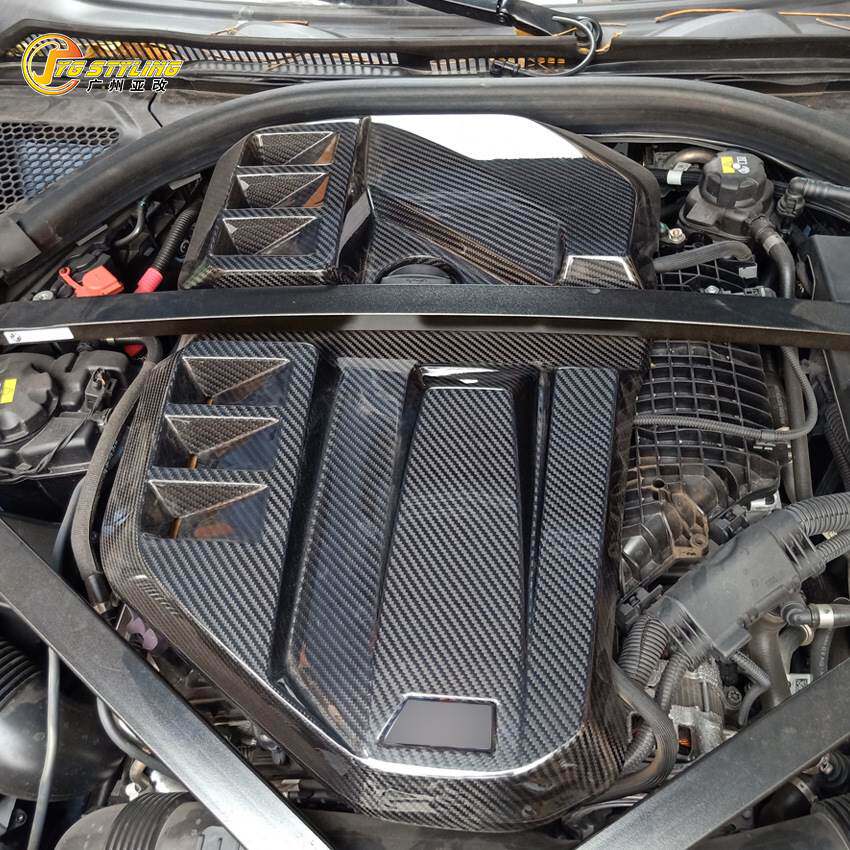 适用宝马BMW M2M3M4 G87/G80G81/G82G83干碳纤维发动机板罩引擎盖