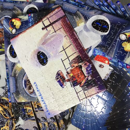 个性拼图 照片定制拼图 DIY拼图珠光拼图-定制照片A5 14.5X20厘米