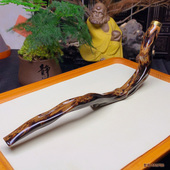 纯天然烟嘴大中细通用活海柳双重循环拉杆过滤器可清洗自然型 包邮