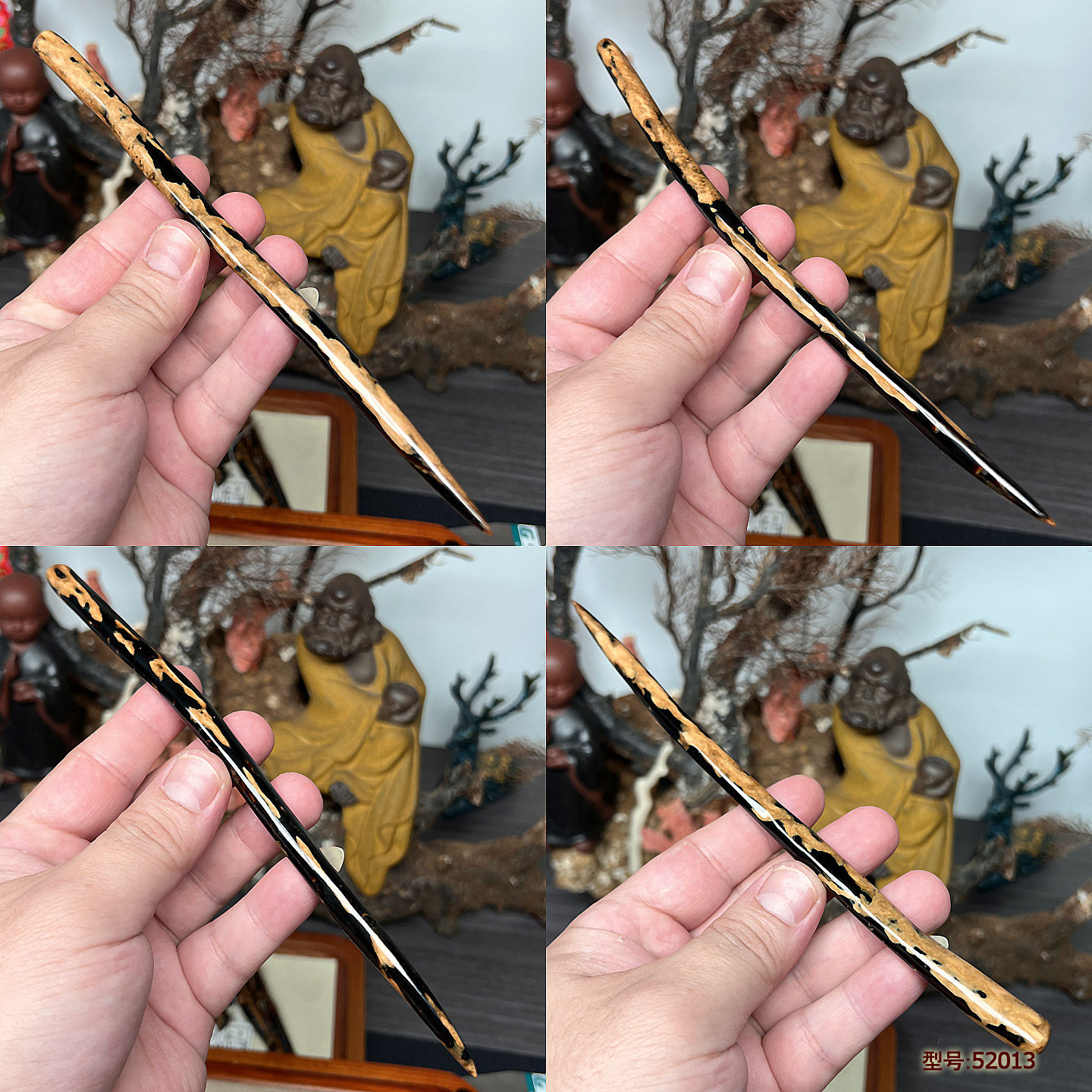 保真天然海柳古风手工发簪礼物
