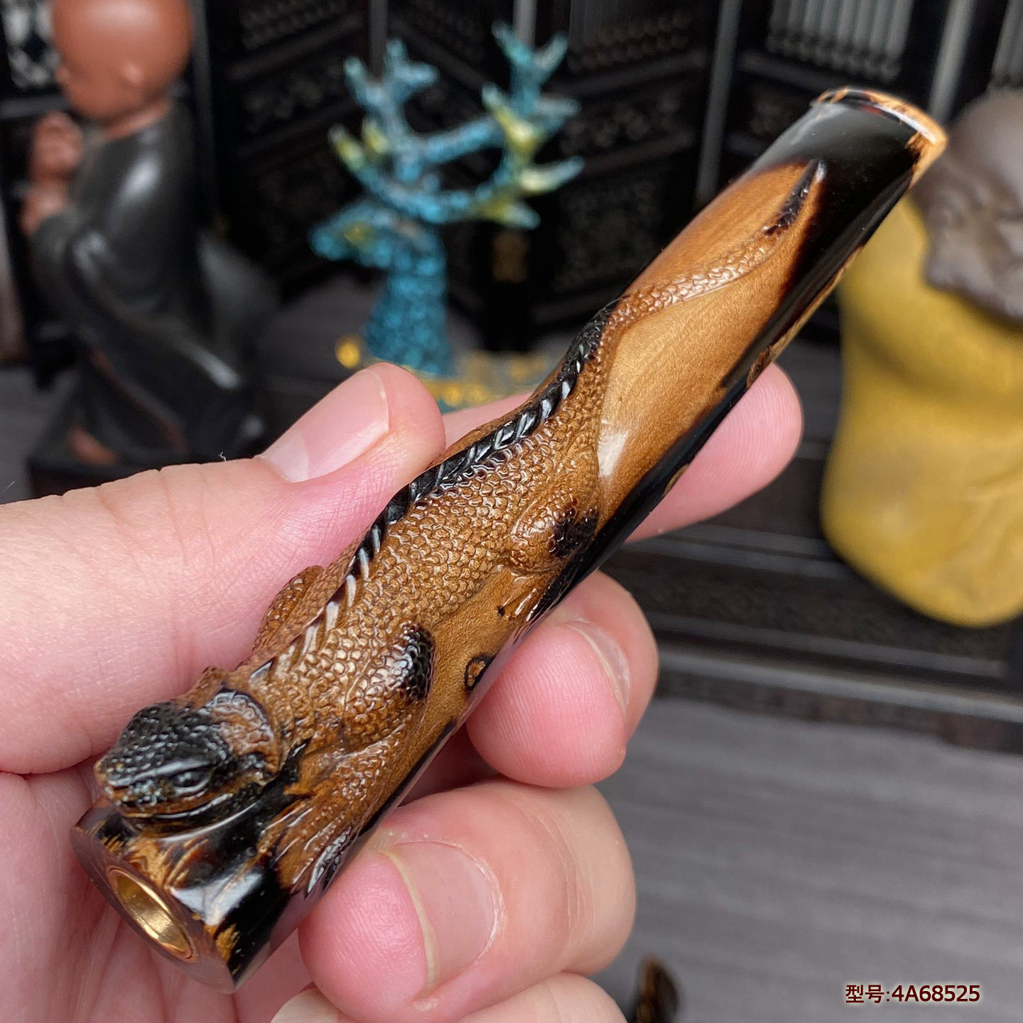 天然保真海柳烟嘴蜥蜴