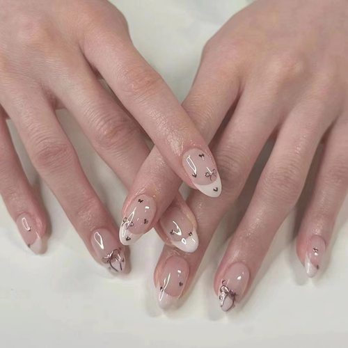 手工穿戴甲可拆卸美甲ins学生甲片气质显白高级感成品光疗甲