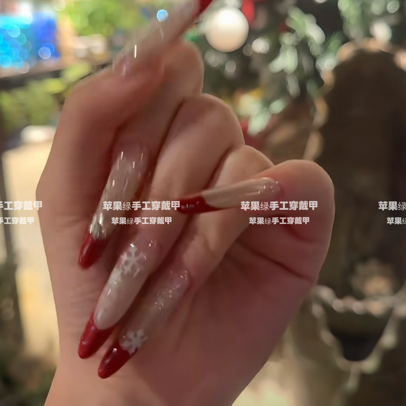 【新年美甲合集】纯手工穿戴甲甲片红色醒狮猫眼美甲氛围感假指甲,彩妆/香水/美妆工具,珠宝奇石,淘宝优惠券,粉丝福利购,淘宝优惠卷