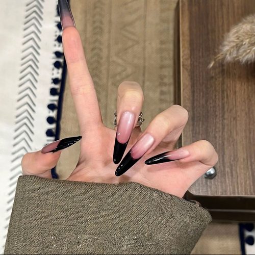 【暗香】蝴蝶芭蕾手工穿戴甲高级感小清新春夏波点猫眼美甲可拆卸