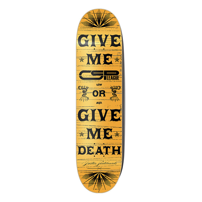 Justice elastic major Double warp Skate Canadian Maple Juseice × CSP League Skateboard deckin the Sports/Yoga/Fitness/Fans supplies , Skating/Skateboard/Extreme Sports , Skateboard  category - from Buy2taobao.com to provide professional Taobao agent buy service